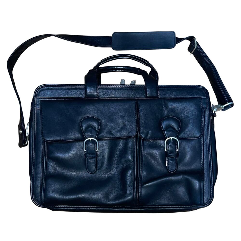 Kenneth Cole Vintage Leather Bag Attache
